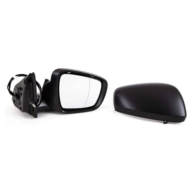 Fits Renault Kadjar 2015-2018 Door Wing Mirror Electric Heated With Indicator Temp. Sensor Primed Cover 9 Pins Driver Side - tradevehicleparts.co.uk