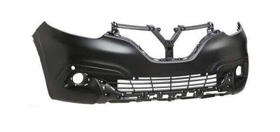 Fits Renault Kadjar 2015-2018 Front Bumper Primed With 6 Sensor Holes - tradevehicleparts.co.uk