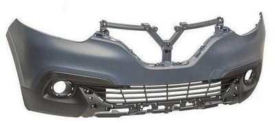 Fits Renault Kadjar 2015-2018 Front Bumper Without Pdc Holes Primed - tradevehicleparts.co.uk