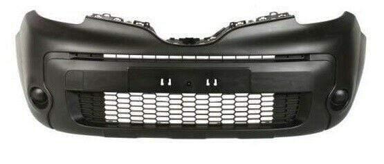 Fits Renault Kangoo 2013- Front Bumper Mat Black Without Fog Lamp Hole, Inc Backing Reinforcerment - image 2