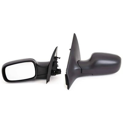 Fits Renault Megane 2003-2009 Door Wing Mirror Heated Electric Textured Passenger Side - tradevehicleparts.co.uk