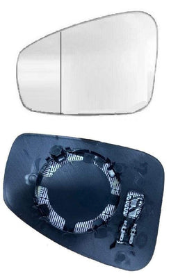 Fits Renault Megane 2008-2016 Door Wing Mirror Glass Heated Conv With Base Passenger Side - tradevehicleparts.co.uk