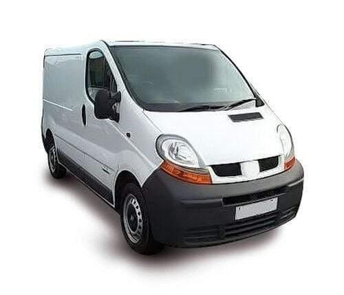 Fits Renault Trafic 2001-2006 Front Bumper Black Textured With Fog Light Hole No Pdc Or Washer Holes - image 2