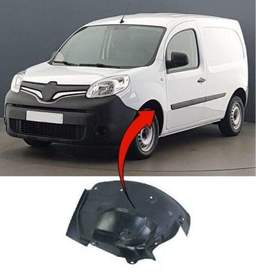 Fits Renault Kangoo 2009-2021 Front Wing Arch Liner Splash Guard Rear Section Left Side - tradevehicleparts.co.uk