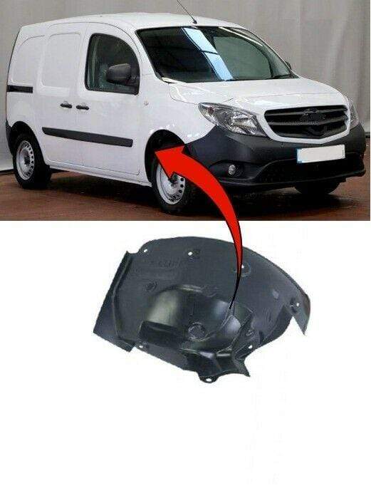 RN4053B Mercedes Citan 2013- Front Wing Arch Liner Splash Guard Rear Section Right Side
