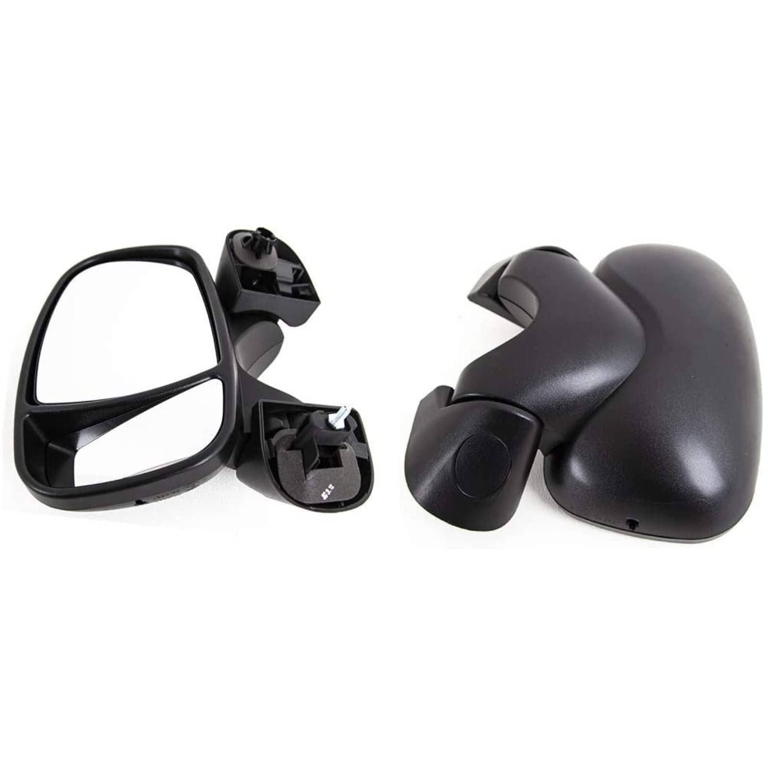 RN4110A Nissan Primastar 2002-2014 Door Wing Mirror Manual Black Passenger Side