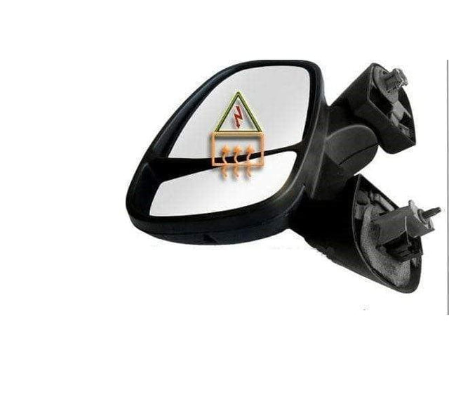 Fits Vauxhall Vivaro 2000-2014 Door Wing Mirror Electric Heated Black Passenger Side - image 2