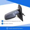 Fits Renault Clio 2005-2009 Door Wing Mirror Manual Primed Passenger Side thumbnail
