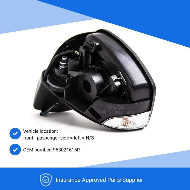 Fits Renault Scenic 2009-2016 Door Wing Mirror E/H Temp. Sensor Primed Passenger Side - image 2