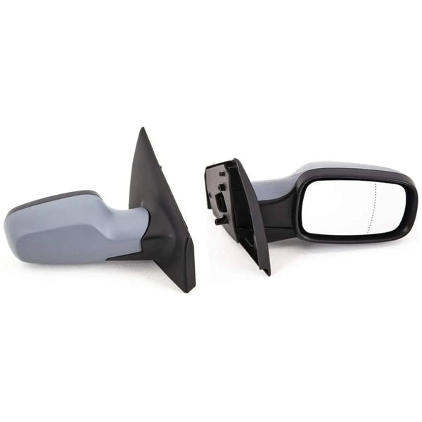 Fits Renault Clio 2005-2009 Door Wing Mirror E/H Primed Temp. Sensor Driver Side