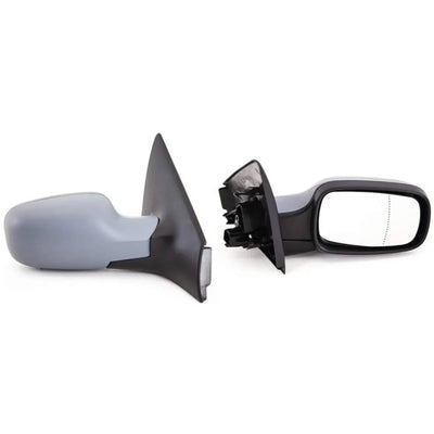 Fits Renault Megane 2003-2009 Door Wing Mirror Heated Electric Primed T/Sensor Driver Side - tradevehicleparts.co.uk