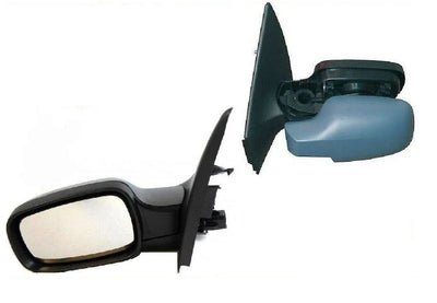 Fits Renault Megane 2003-2009 Door Wing Mirror Heated Electric Primed Passenger Side - tradevehicleparts.co.uk