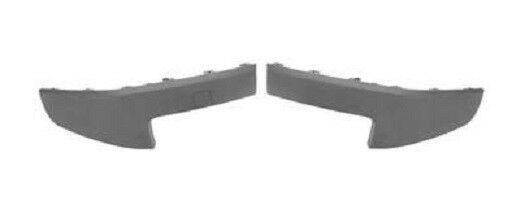 Fits Renault Megane Saloon 2006-2008 Front Bumper Moulding Mat Black Set Rh Lh Side - image 2