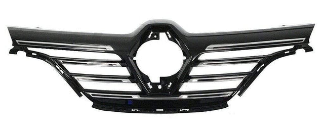 Fits Renault Megane Hatchback 2016- Upper Centre Front Bumper Main Grille Chrome - image 2