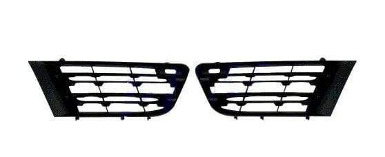 RN5166B Renault Grand Scenic 2006-2009 Front Bumper Grille Set Mat Black