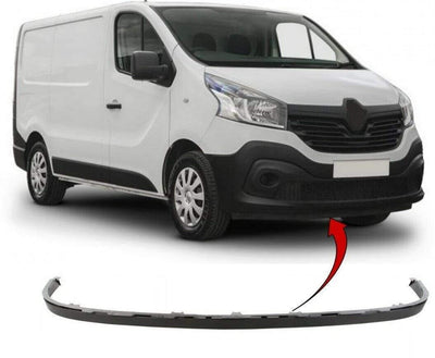 Fits Renault Trafic 2014- Front Lower Centre Bumper Spoiler - tradevehicleparts.co.uk