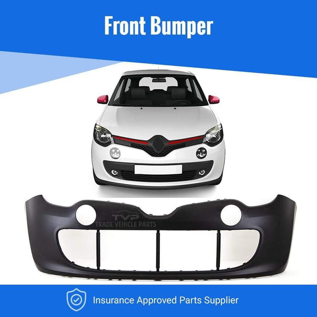 Fits Renault Twingo 2014- Front Bumper Primed - image 2