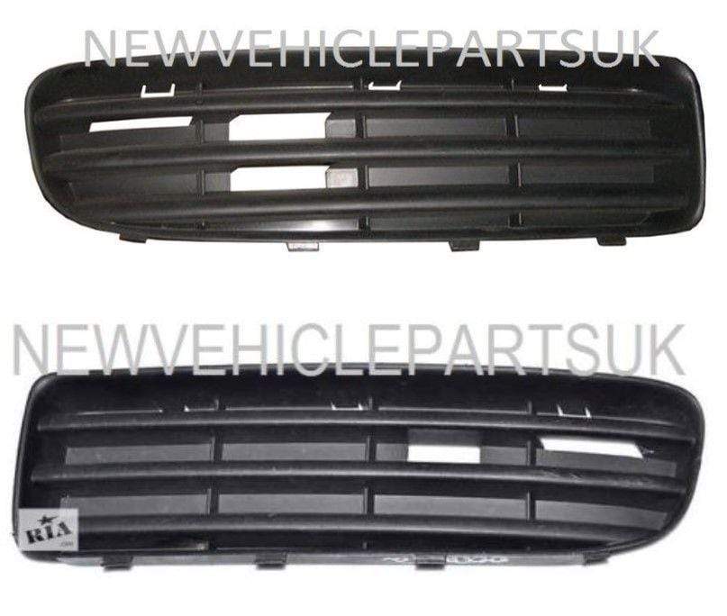 SD1177 Skoda Octavia 2000-2004 Front Bumper Fog Grille Pair - Left & Right Side Not Vrs Or Turbo