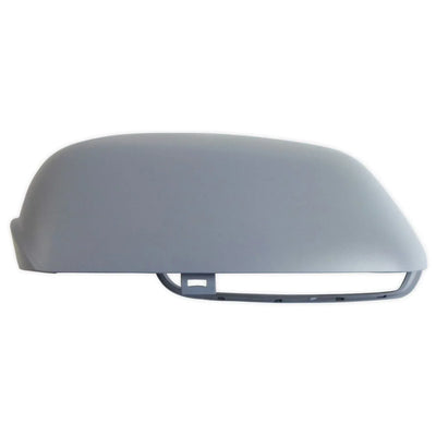 Fits VW Polo 2005-2009 Door Wing Mirror Cover Primed Passenger Side - tradevehicleparts.co.uk