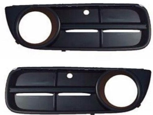 SD1190 Skoda Fabia/Roomster 2007-2010 Front Bumper Fog Grille With Hole Left & Right