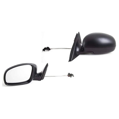 Fits Skoda Fabia Hatchback 2007-2014 Door Wing Mirror Manual Textured Passenger Side - tradevehicleparts.co.uk