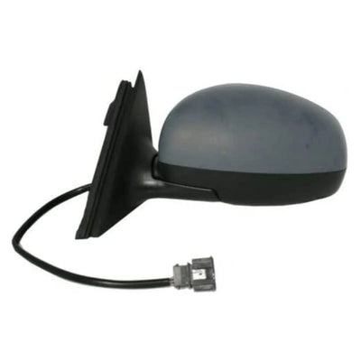 Fits Skoda Fabia Estate 2007-2014 Door Wing Mirror Electric Heated Primed Left Side - tradevehicleparts.co.uk