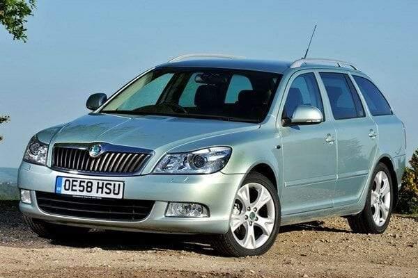 Fits Skoda Octavia Estate 2004-2009 Front Bumper Spoiler Mat Black - image 2