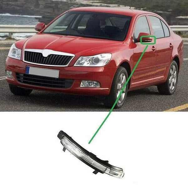 Fits Skoda Octavia 2009-2013 Door Wing Mirror Indicator Led Passenger Side