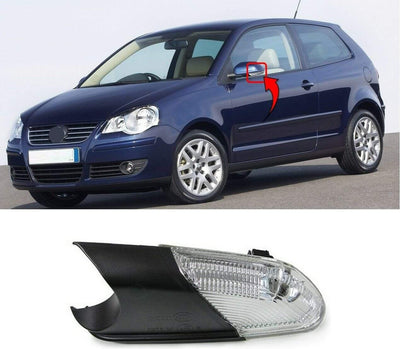 Fits VW Polo 2005-2009 Door Wing Mirror Indicator Passenger Side - tradevehicleparts.co.uk