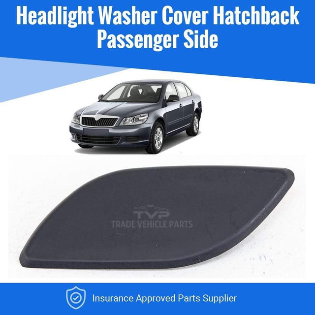 Fits Skoda Octavia 2009-2013 Headlight Washer Cover Hatchback Passenger Side - image 2
