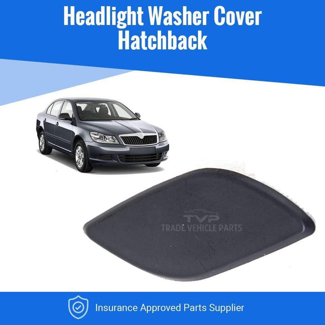 Fits Skoda Octavia 2009-2013 Hatchback Headlight Washer Cover Driver Side - image 2