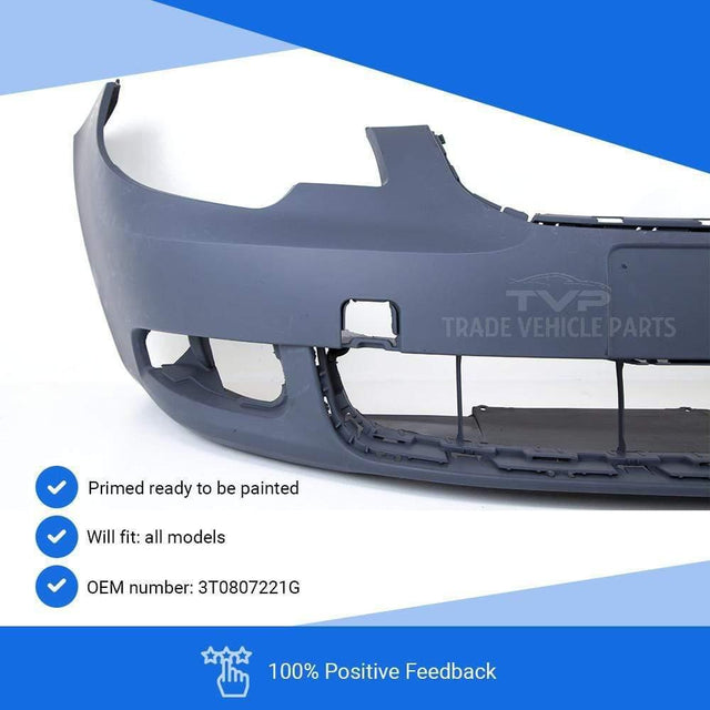 Fits Skoda Superb 2008-2013 Front Bumper Primed Hatchback - image 2