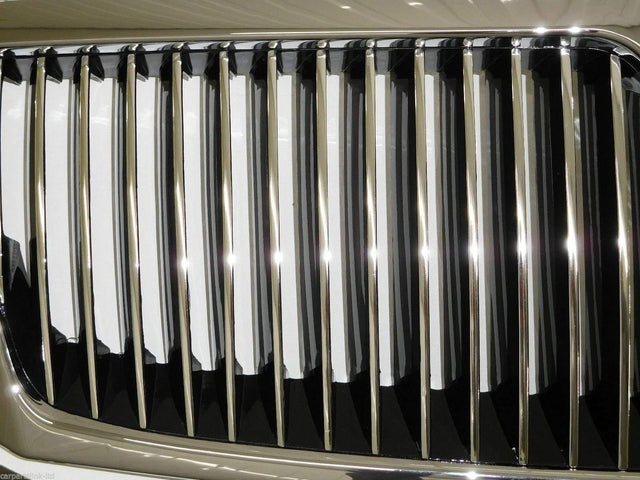 Fits Skoda Octavia 2004-2009 Front Main Grille With Chrome Frame And Slats Estate - image 3