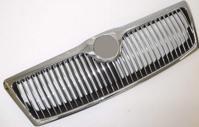 Fits Skoda Octavia 2004-2009 Front Main Grille With Chrome Frame And Slats Estate - tradevehicleparts.co.uk
