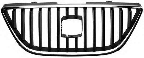 Fits Seat Ibiza 2008-2012 Front Bumper Top Centre Main Grille With Chrome Moulding - image 2