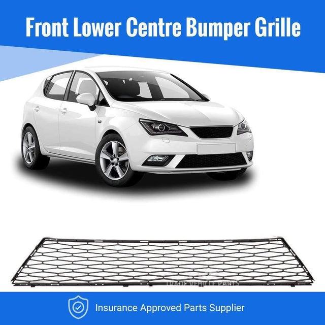 Fits Seat Ibiza 2012-2017 Front Bumper Grille Lower Centre Not For FR Models - image 2