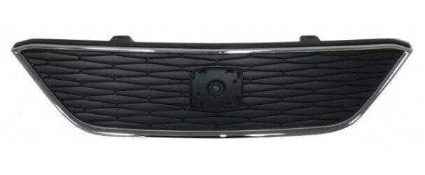 Seat Ibiza 2012-2015 Front Grille Main Top With Chrome Frame Closed Type Only Standard Models