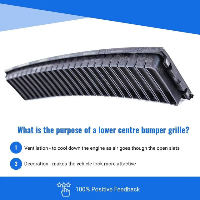 Fits Skoda Fabia 2000-2004 Front Centre Bumper Grille - image 2