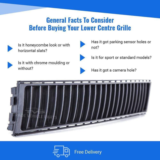 Fits Skoda Fabia 2000-2004 Front Centre Bumper Grille - image 3