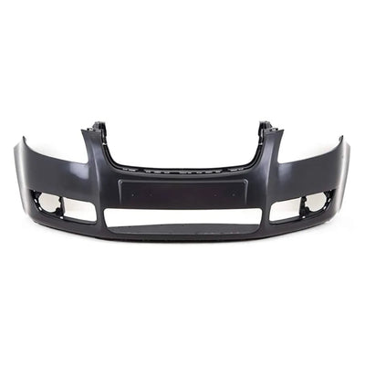 Fits Skoda Fabia / Roomster 2007-2010 Front Bumper Mat-Black Not Pdc Or Washer Holes - tradevehicleparts.co.uk