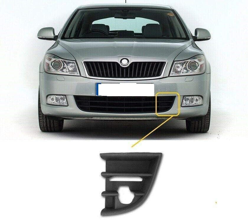 Skoda Octavia 2009-2013 Front Bumper Lower Grille Passenger Side