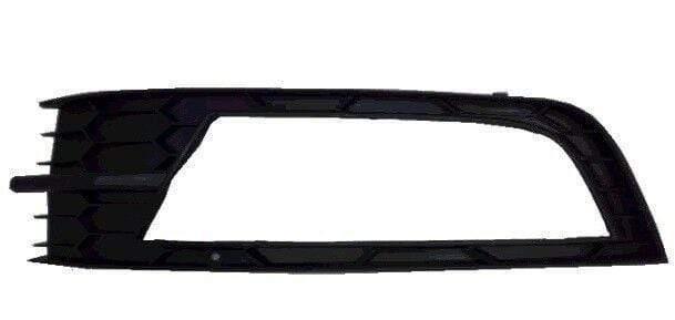 Fits Skoda Octavia 2013-2017 Front Bumper Fog Grille With Fog Hole Driver Side - image 2