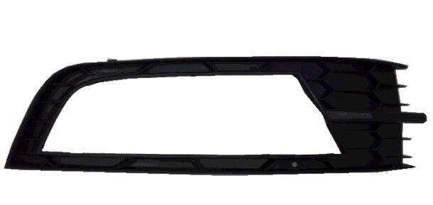 Skoda Octavia 2013-2017 Front Bumper Fog Grille With Fog Hole Passenger Side