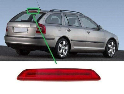 Fits Skoda Octavia Estate 2004-2013 Rear Third Brake Light Led Centre - tradevehicleparts.co.uk