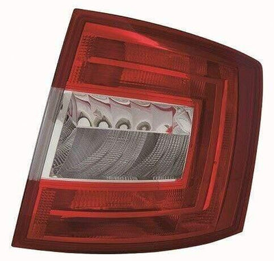 Fits Skoda Octavia Estate 2013-2017 Rear Light Lamp Halogen Driver Side - tradevehicleparts.co.uk