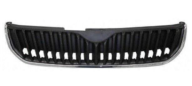 Fits Skoda Superb 2008-2013 Front Top Grille With Chrome Moulding - image 2