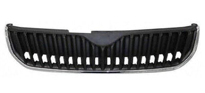 Fits Skoda Superb 2008-2013 Front Top Grille With Chrome Moulding - tradevehicleparts.co.uk