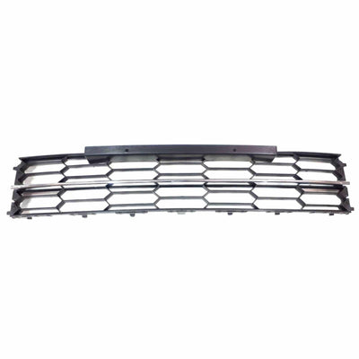 Fits Skoda Superb Facelift 2013-2015 Front Lower Centre Bumper Grille With Chrome Trim Moulding - tradevehicleparts.co.uk