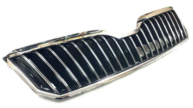 Fits Skoda Superb Facelift 2013-2015 Main Centre Front Bumper Grille All Chromed - image 3