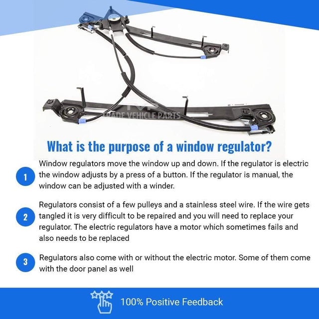 Fits Seat Altea Estate Xl 2007-2015 Front Electric Window Regulator W/O Motor Left - image 3